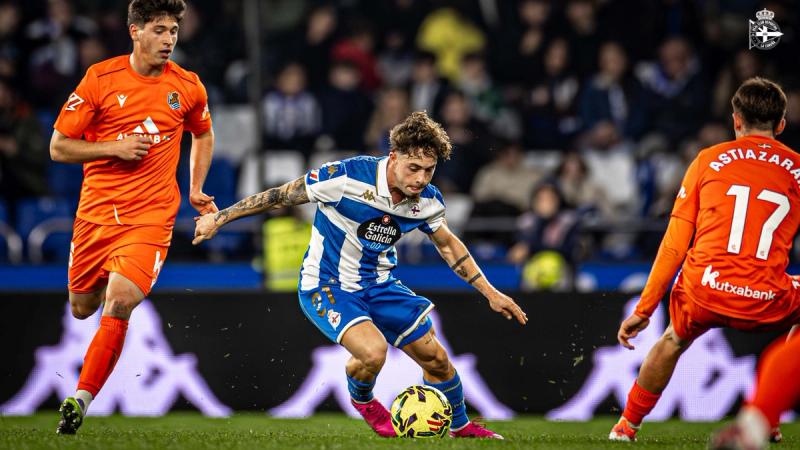 Un Dépor "con una convicción muy clara" arranca marzo en Zubieta ante la Real Sociedad B sin Yeremay pero con un recambio "perfectamente capacitado"