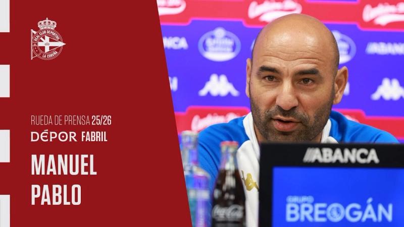 Manuel Pablo: "Sempre queres ser ambicioso, mirar mellor para arriba que para abaixo"