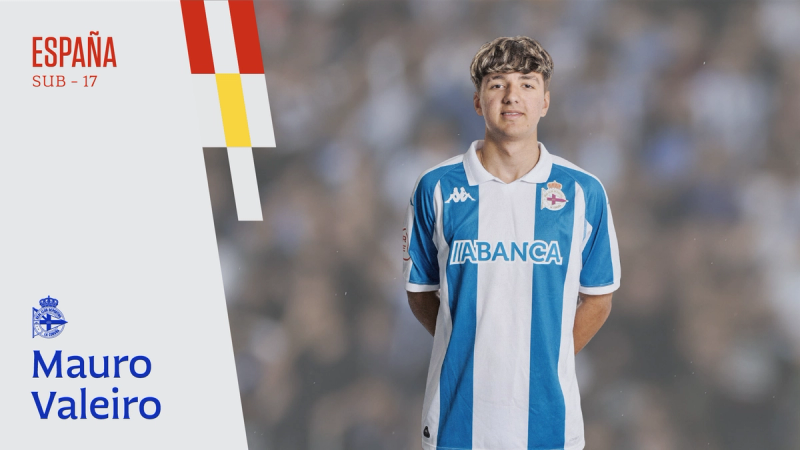 Mauro Valeiro y Samba Wade, citados para unos entrenamientos con la selección española sub-17 este mes de agosto