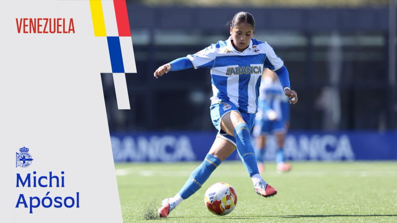 Michi Apóstol, convocada por Venezuela para dous partidos da Liga de Nacións ante Chile e Paraguai