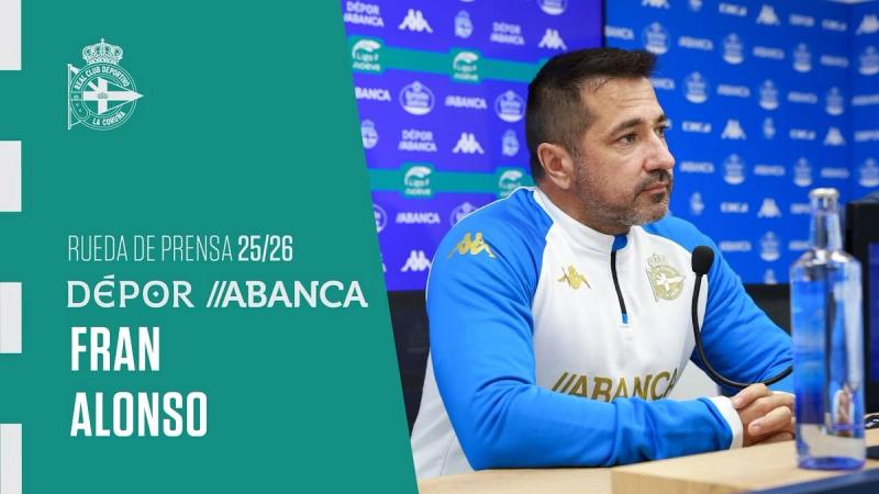 Fran Alonso: "Temos que levantarnos, temos que afrontar este partido con confianza"
