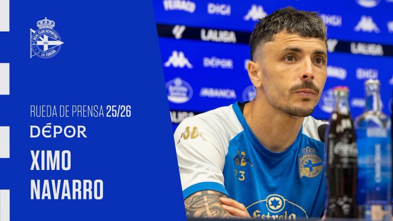 Ximo Navarro: "Estamos con moita confianza, cremos en nós"