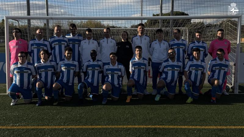 El Dépor Genuine concluyó ante el Atlético de Madrid un gran fin de semana de fútbol inclusivo en Tarragona