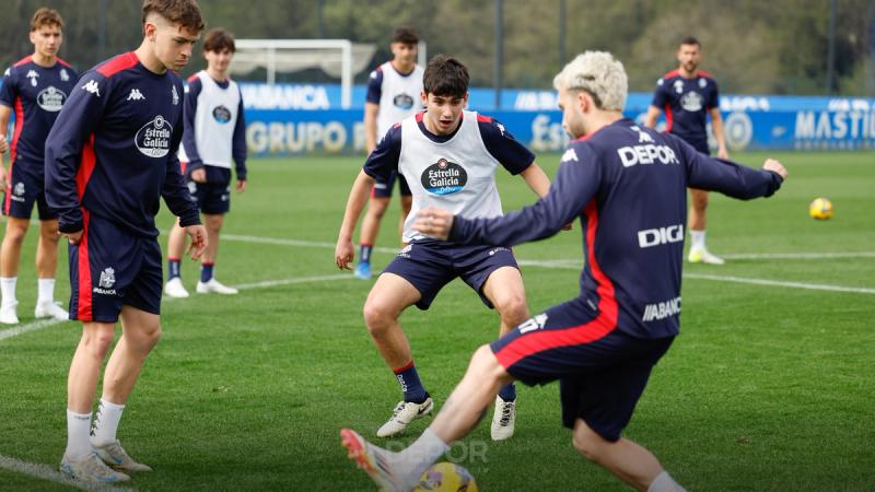 El Dépor visita mañana sábado en A Malata al Racing de Ferrol en un partido "especial"