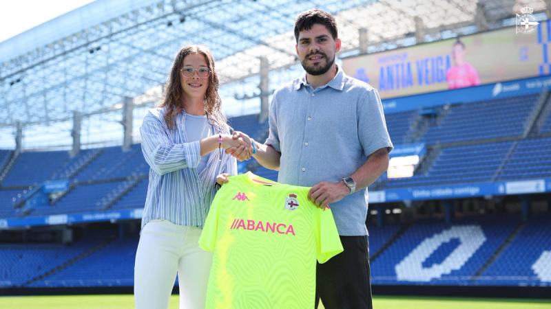 Antía Veiga, deportivista até 2028