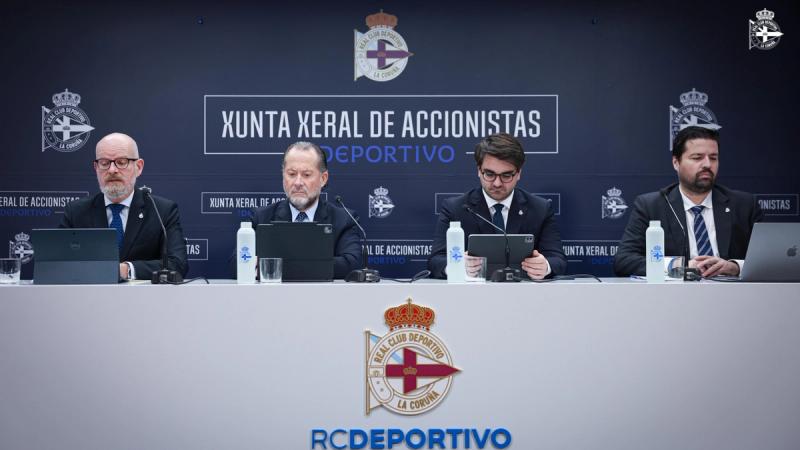A Xunta Xeral de Accionistas do Real Club Deportivo de La Coruña SAD aproba por unanimidade a ampliación de capital