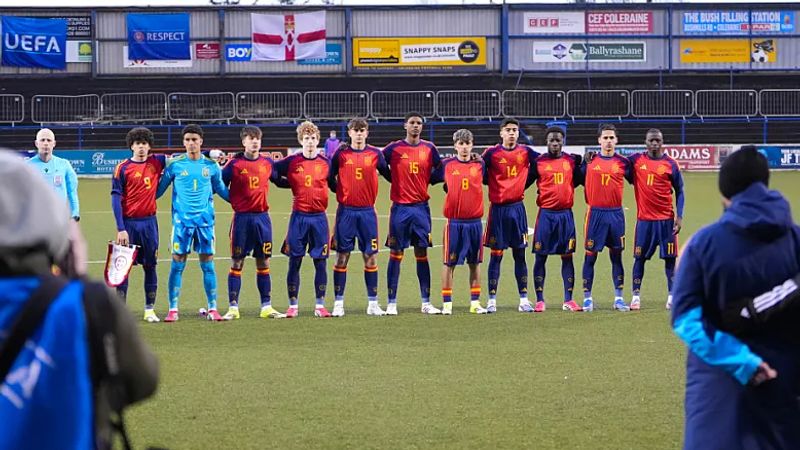 Mauro Valeiro e a selección española sub-17 conclúen este sábado 21 ante Turquía a Rolda 2 de clasificación para o Europeo