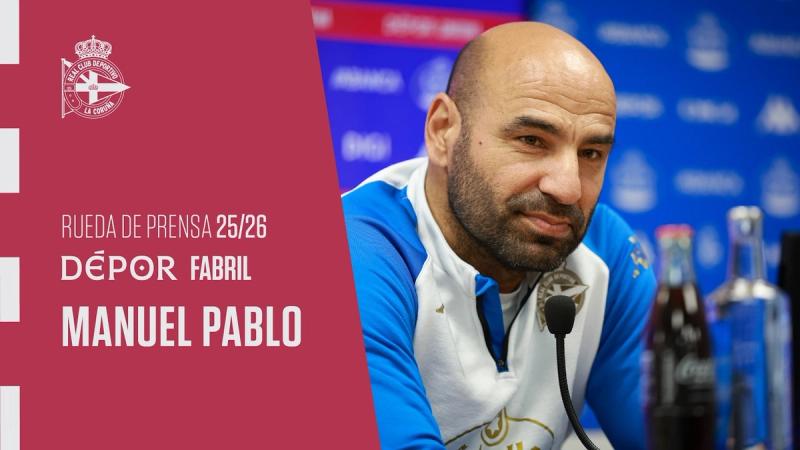 Manuel Pablo asegura estar centrado "en mellorar no xogo, na creación de oportunidades, en non cometer erros"