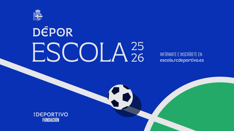 Bertamiráns xa conta ca súa Escola RC Deportivo 2025-26