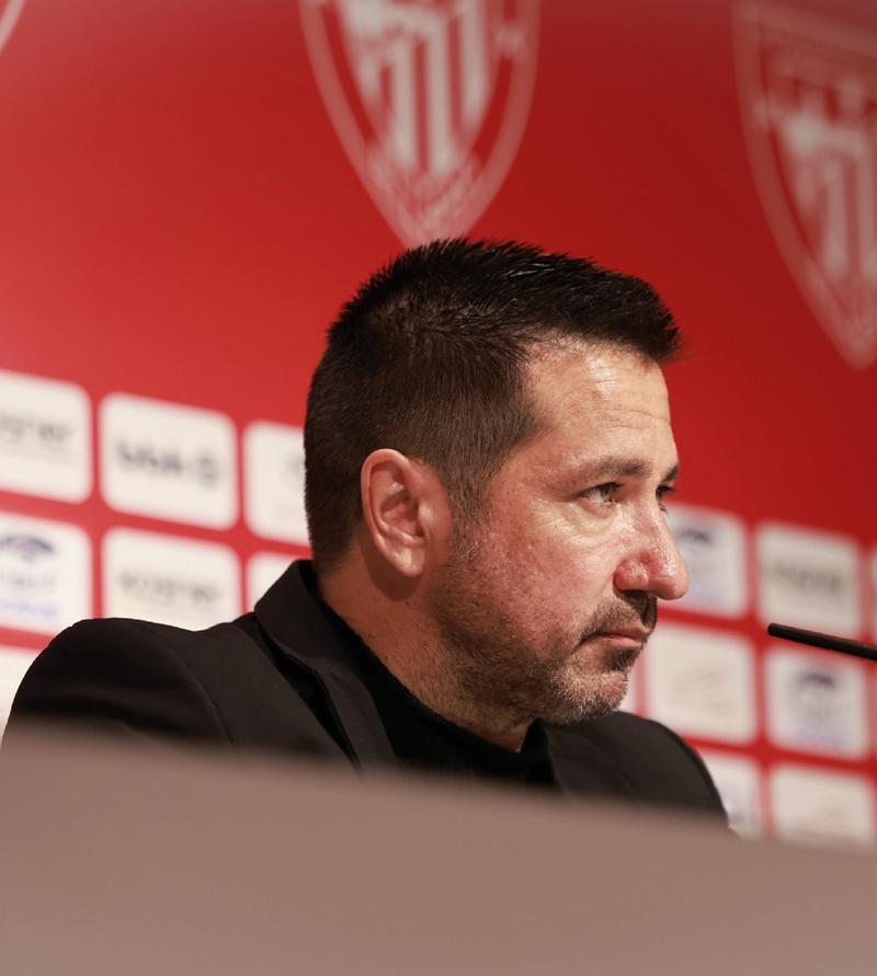 Rueda de prensa de Fran Alonso tras el Athletic Club 0 - 1 Dépor ABANCA