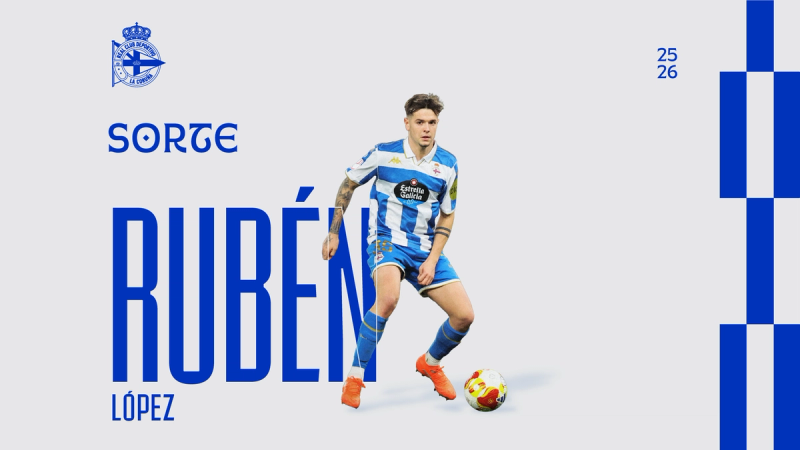 Rubén López, cedido al Pontevedra CF