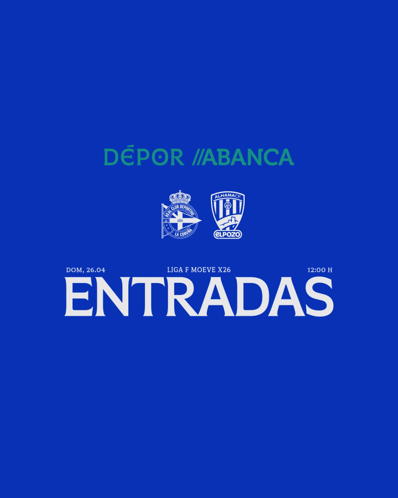 Las taquillas del Palacio de los Deportes de Riazor abren este domingo 26 de abril desde las 10:00 horas