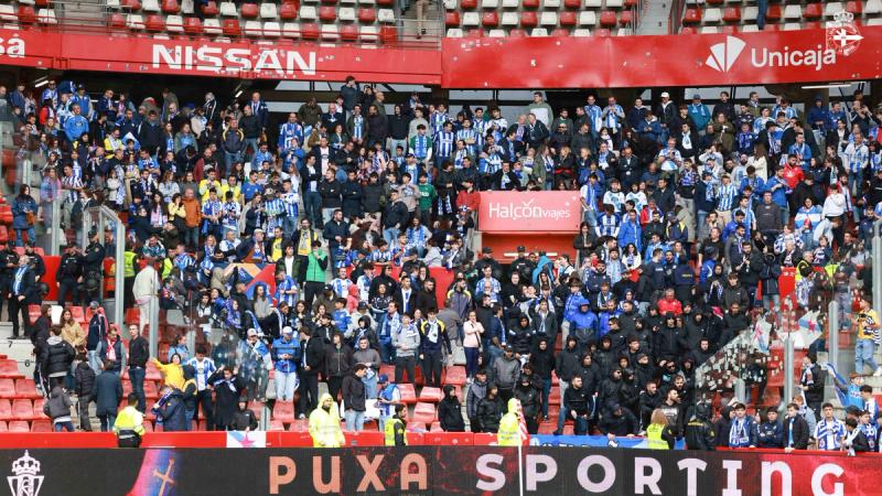 El RC Deportivo activa la prerreserva de entradas para la visita al Sporting de Gijón del sábado 28 de marzo a las 21:00