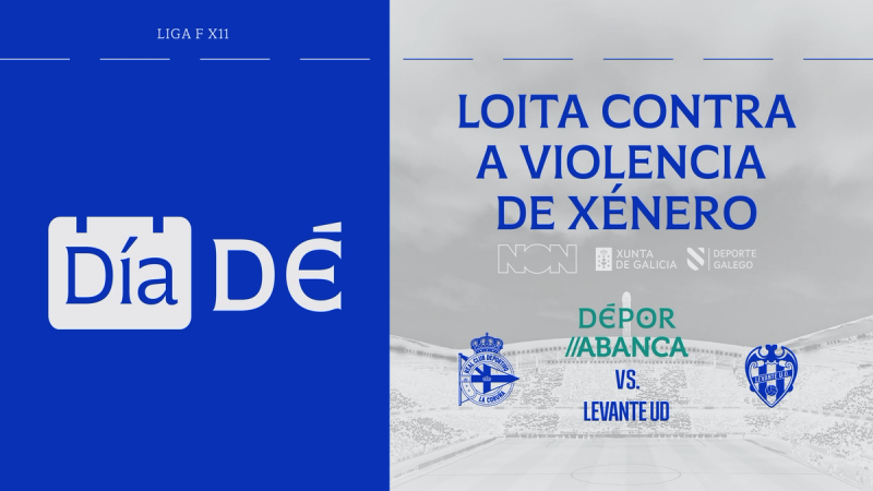 El partido del Dépor ABANCA ante el Levante UD, declarado "Día DÉ..." Contra a Violencia de Xénero
