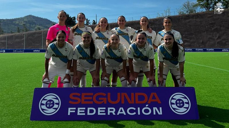 El Dépor ABANCA B gana en Eibar y logra la permanencia matemática en Segunda Federación en su primera temporada en la categoría