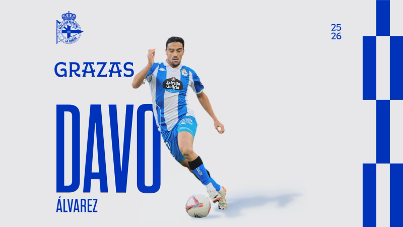 O RC Deportivo e Davo separan os seus camiños