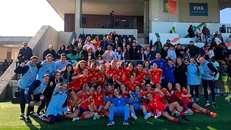 Antía Veiga clasificouse con España para disputar a fase final do Campionato de Europa sub-17