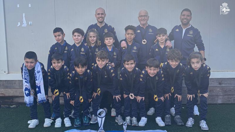 O Fabril FC Benxamín conquista o Trofeo fibwi Ibiza de fútbol basee
