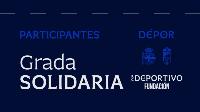 Listaxe de participantes na Bancada Solidaria do Dépor -  Granada CF