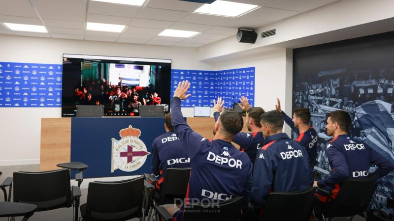 Nace una nueva peña deportivista a 8.200 kilómetros de ABANCA-RIAZOR