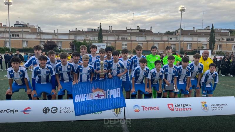 O Infantil, subcampión en Zaragoza; e o San Tirso SD Infantil, cuarto no Porto, pecharon unha intensa semana de torneos en ANOSACANTEIRA