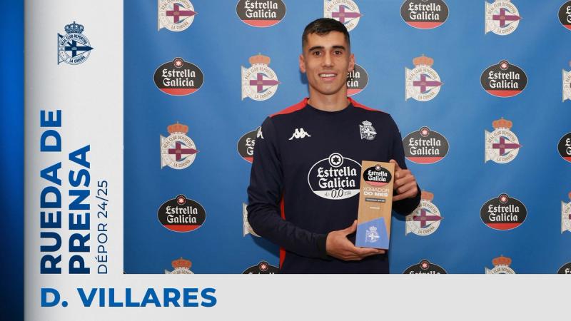 Villares asegura que el vestuario deportivista "quiere dar ese último acelerón"