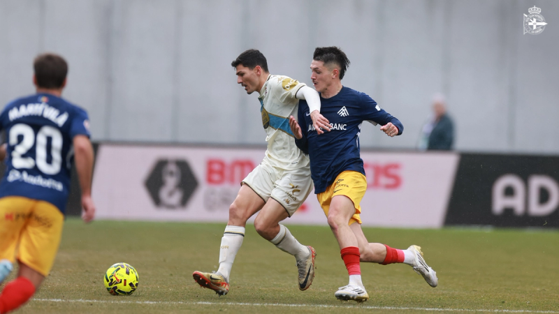 O Dépor cae en Andorra nun partido no que puido adiantarse ao principio pero no que "nos faltaron pernas ao final"