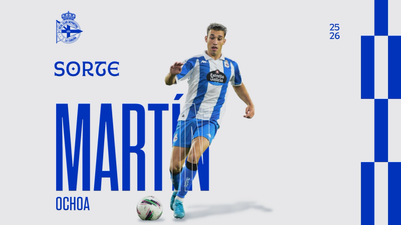 Martín Ochoa, cedido ao CD Arenteiro