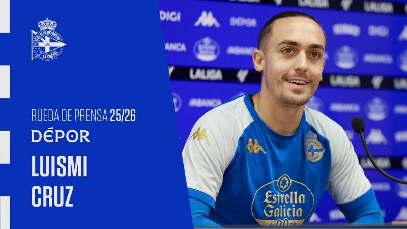 Luismi Cruz: "Estamos moi contentos de que todo o equipo estea enchufado porque a liga é moi longa e imos necesitar a todos"