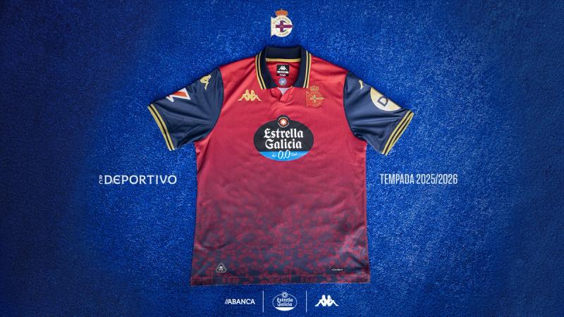 As Nosas Cores: O segundo equipamento apela ao glorioso Euro Dépor