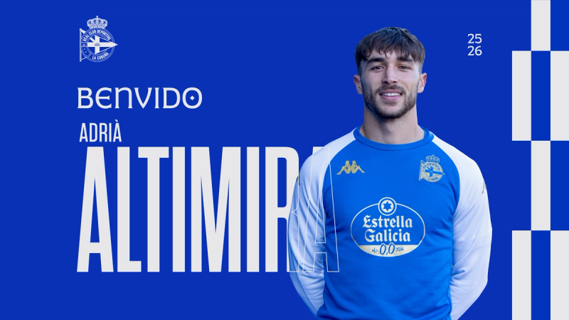 El Dépor refuerza el lateral derecho con Adrià Altimira