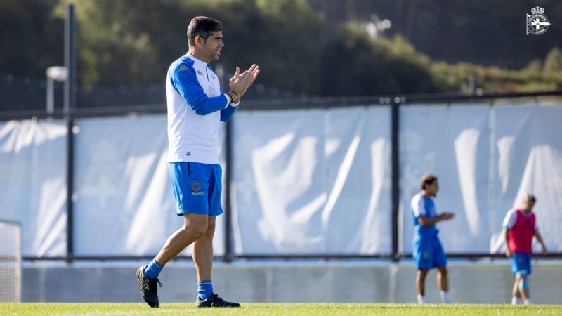 Antonio Hidalgo xa traballa o plan de partido para recibir este venres 19 en ABANCA-RIAZOR á SD Huesca