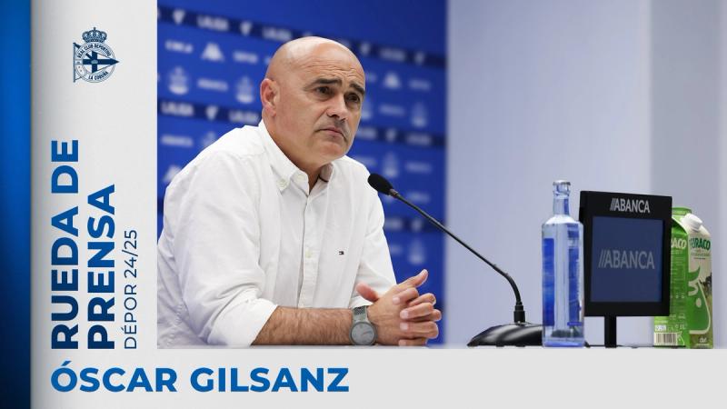Óscar Gilsanz: "Era un ano de buscar estabilizar o proxecto, un proxecto que necesita bases sólidas"