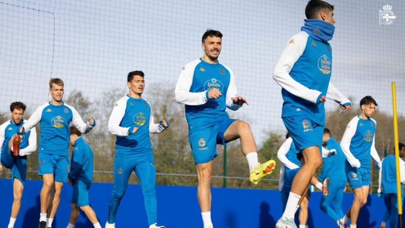 Semana de Os Nosos para "seguir todos juntos trabajando en el día a día" para el partido ante la Real Sociedad B en ABANCA-RIAZOR