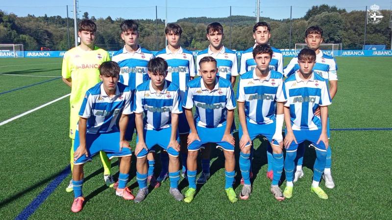 Resultados da fin de semana en ANOSACANTEIRA, con remontada este domingo do Cadete ao ED Val Miñor Nigrán no Dépor Training Center