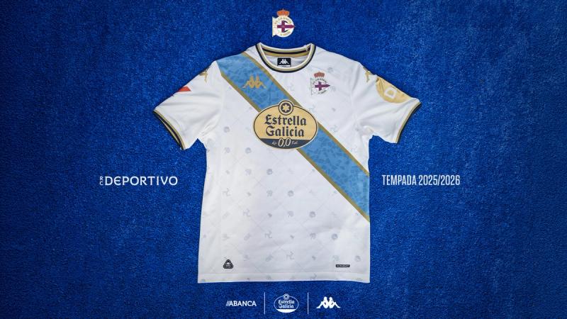 As Nosas Cores: La bandera de Galicia y la Rosa de los Vientos inspiran la tercera y más coruñesa equipación del Dépor
