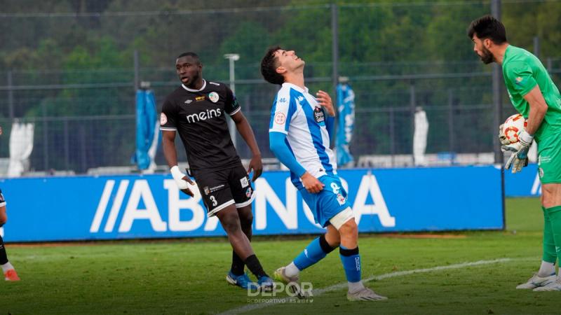 Derrota pola mínima ante o Salamanca CF UDS dun Fabril con "moitos achegamentos e non acertamos"