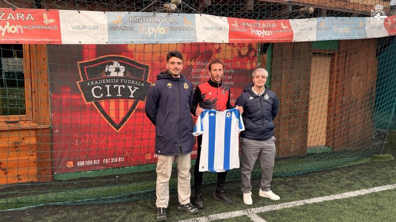 A RC Deportivo Fundación fortalece a súa rede internacional coa visita ao Akademija Fudbala City de Montenegro