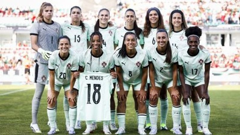 Inês Pereira foi titular no amigable de Portugal ante Nixeria previo á Eurocopa de Suíza