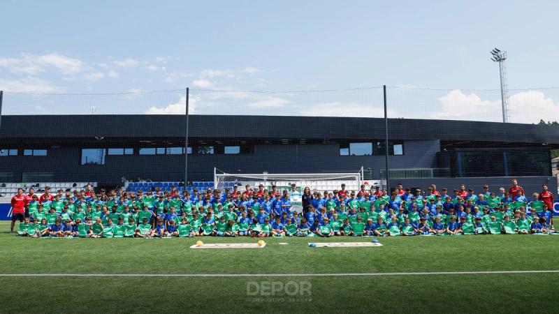 Fin á segunda semana do DéporCampus Cabreiroá en Abegondo, Caranza, Cee, Colexio Internacional de Eirís e Santa María del Mar