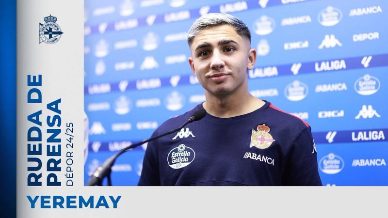 Yeremay Hernández considera que o Dépor está "nun momento de confianza" e Mario Soriano entende que "foi un partido moi completo"