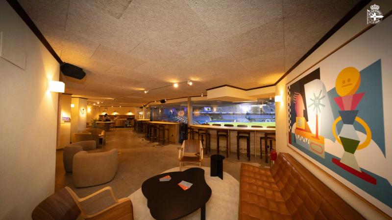 Neolith e o RC Deportivo asinaron un acordo para renovar dous espazos no Estadio ABANCA-RIAZOR