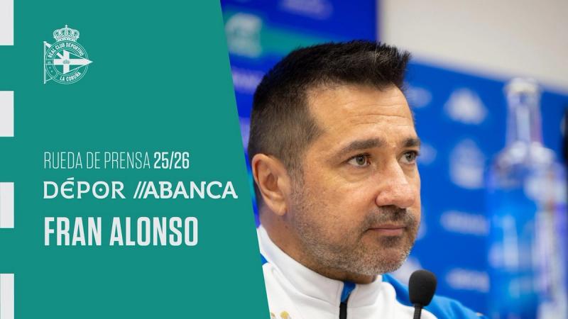 Fran Alonso: "Temos que asumir que é un partido no que imos sufrir"