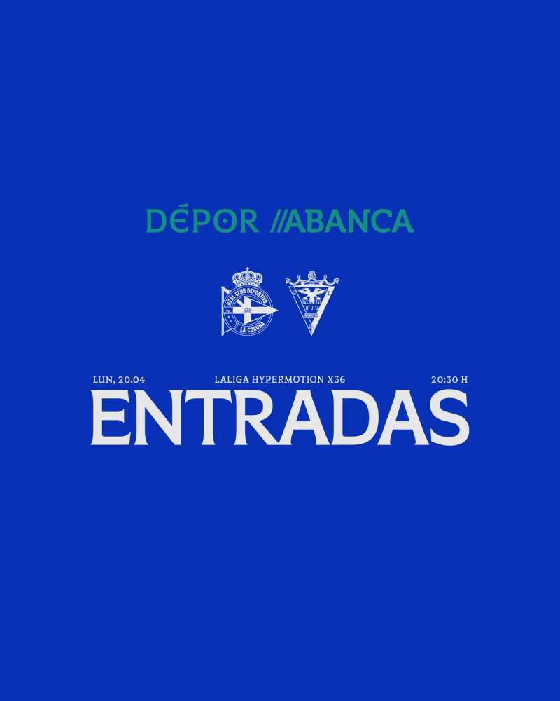 Este luns 20 de abril abren desde as 15:00 os despachos de billetes do Palacio dos Deportes de Riazor e a OAD permanecerá pechada