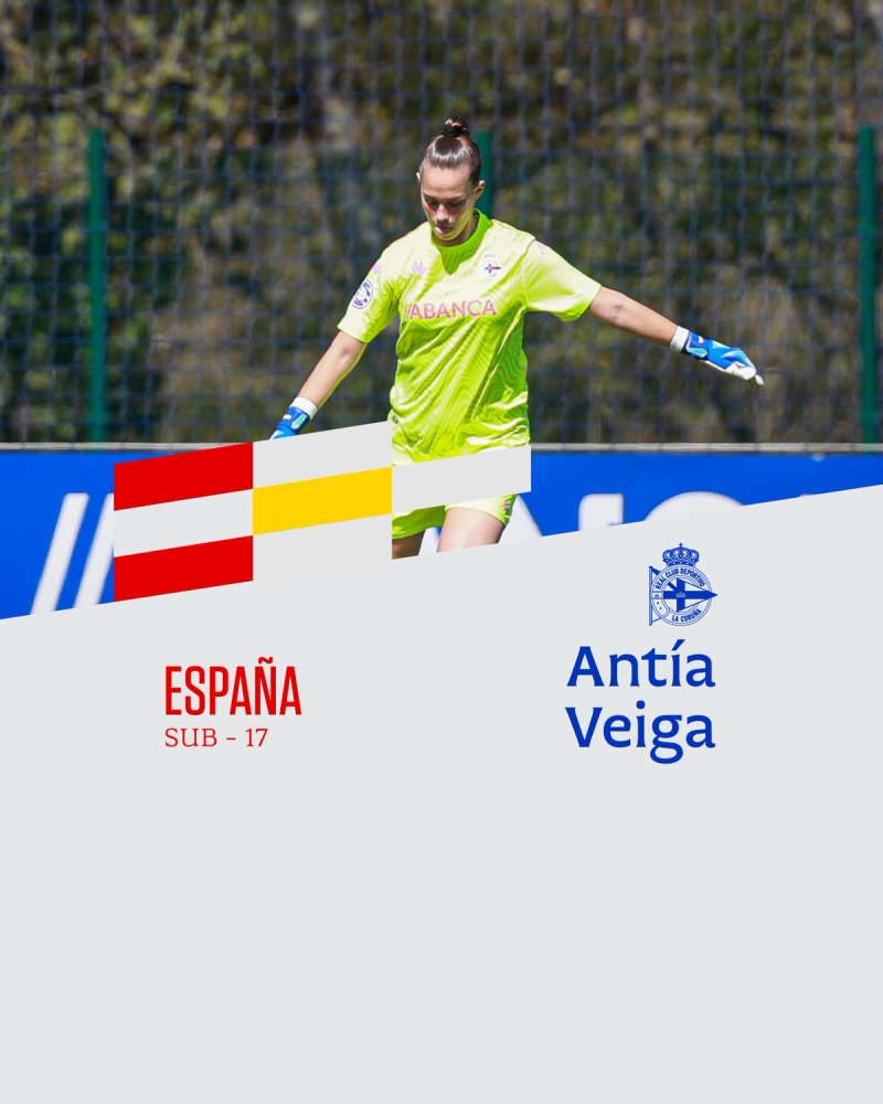 Antía Veiga disputará con España el Campeonato de Europa sub-17