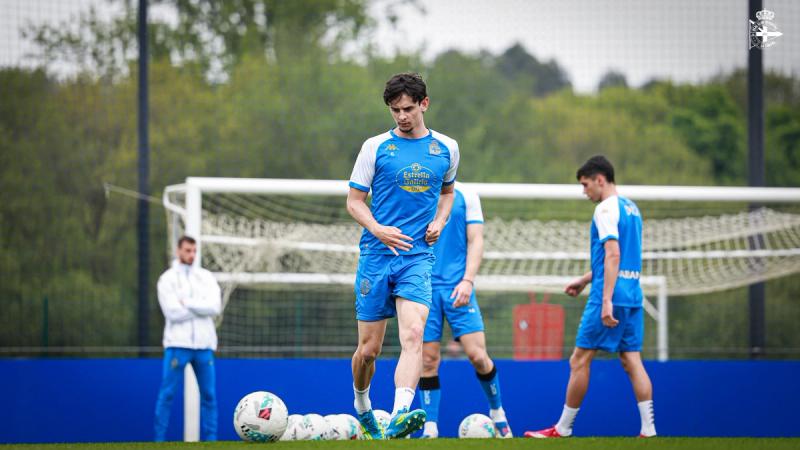 O Dépor xa mira ao Burgos CF consciente que "estamos onde queremos estar" pero que "temos que facer nós os deberes"