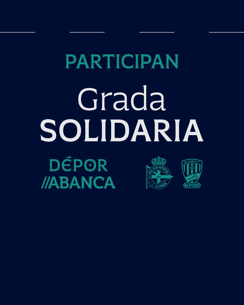 Listaxe de participantes na Bancada Solidaria do Dépor ABANCA - Alhama CF