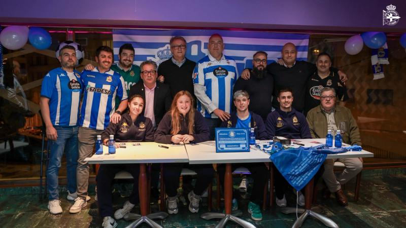 Lugo e Melide xa presumen de peña deportivista