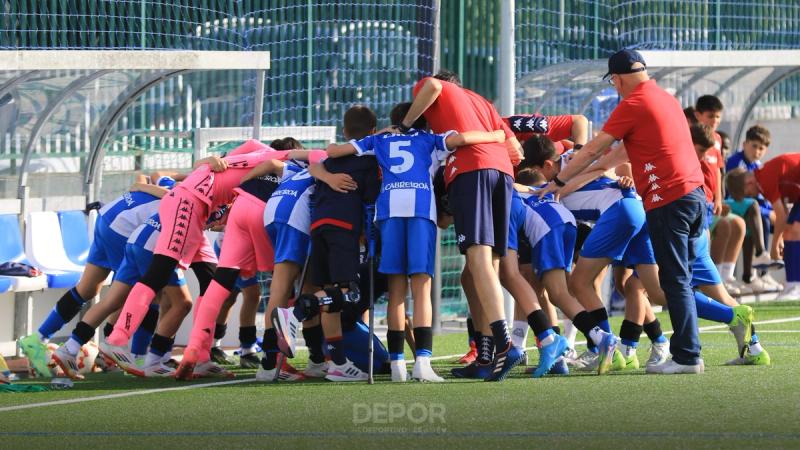 O Alevín visita este mércores ao Atlético Arteixo no Trofeo Conservas Calvo de fútbol 11