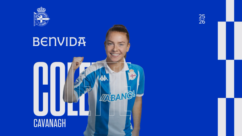 Colette Cavanagh, nova xogadora do Dépor ABANCA